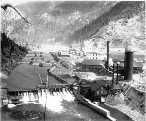 stimsondam The Stimson Dam on the Blackfoot River at Bonner, Montana. Copper King Marcus Daly utilized the dam and associated milling company to provide timber for the Butte mines and Anaconda smelter. The dam was removed in 2006.